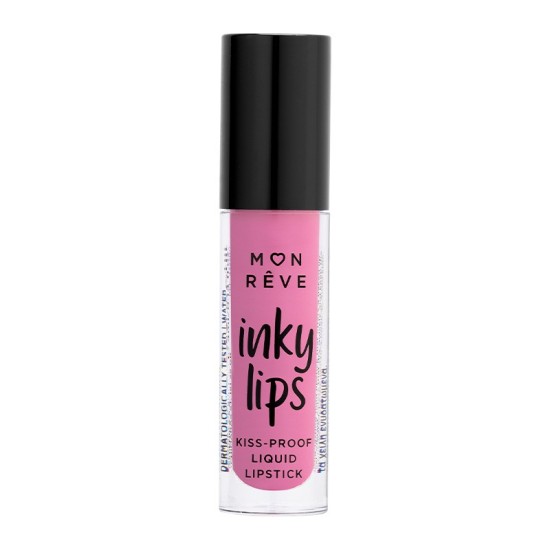 Υγρό Ματ Κραγιόν Liquid Lipstick Kiss-Proof INKY LIPS MON REVE 16 4ml