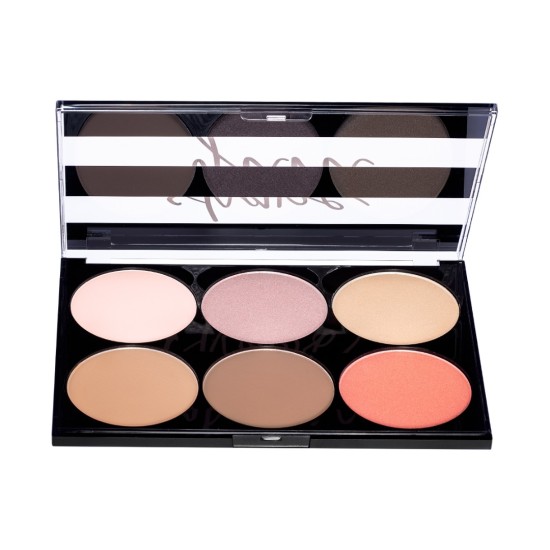Παλέτα Contouring   MON REVE Shape Guru Light 01 24gr