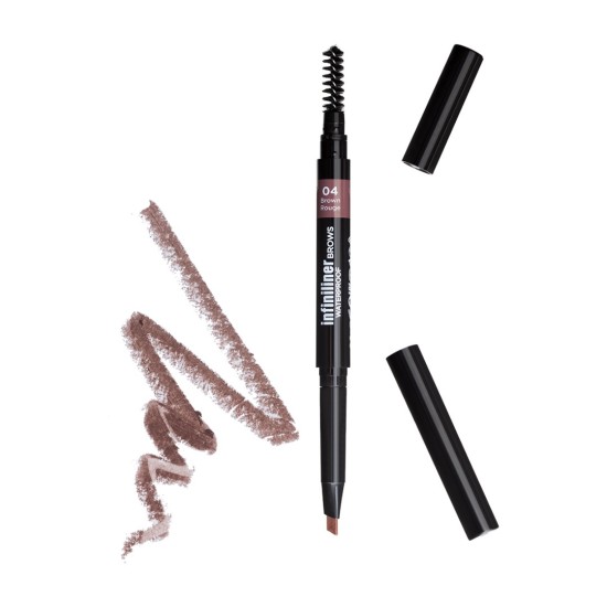 Μολύβι Φρυδιών  MON REVE Infiniliner Gel Brow Pencil 04