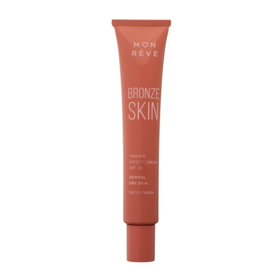 Κρέμα Προσώπου Με Χρώμα Mon Reve Bronze Skin Dry Skin 02 Med.Light SFP20 30ml