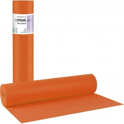 Soft Care Χαρτοσέντονο ρολό Non-woven Πορτοκαλί 20gr 58εκ x 50μ
