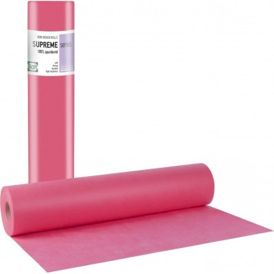 Χαρτοσέντονο ρολό Non-woven Έντονο Ροζ  40gr 58εκ x 50μ