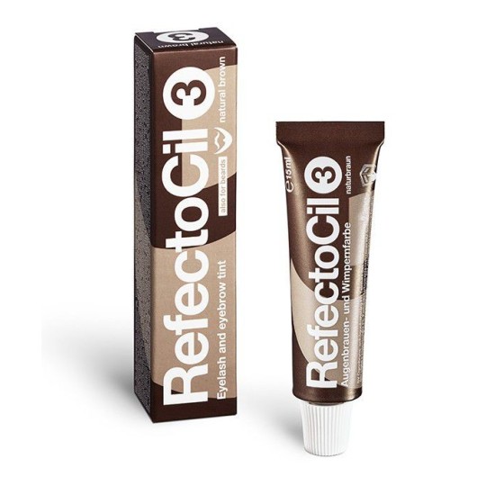 Βαφή Βλεφαρίδων Refectocil  Φυσικό Καφέ Νο3 15ml