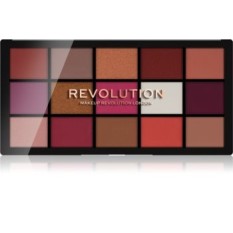 Παλέτα με σκιές ματιών Makeup Revolution Red Alert