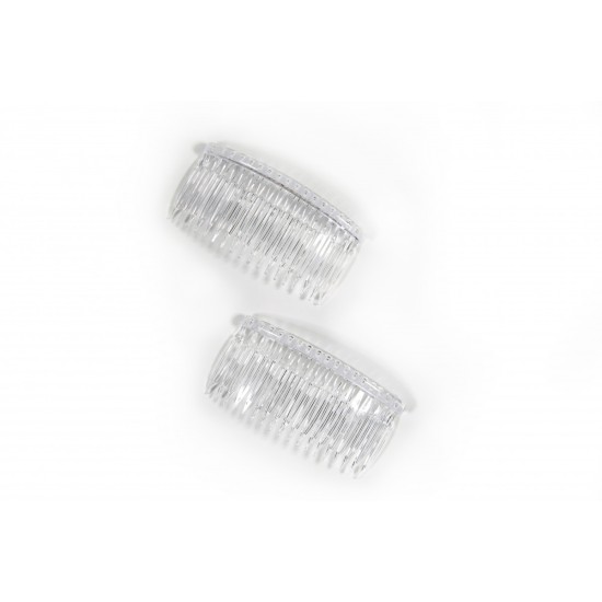 Χτενάκι Διάφανο 9 cm Ro-Ro FD009 (2 τμχ)