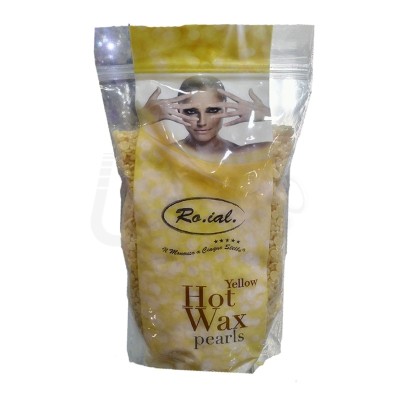 Κερί αποτρίχωσης σε κόκκους Yellow Hot Wax Pearls ROIAL 800g