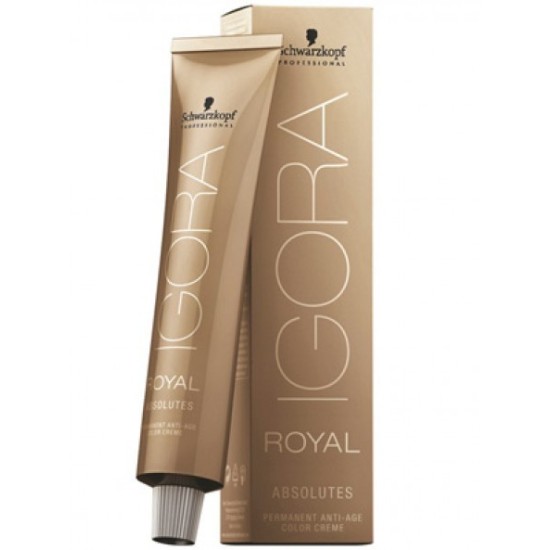 Βαφή μαλλιών Schwarzkopf Igora Royal Absolutes Νο 7-460 Ξανθό Μεσαίο Μπεζ Μαρόν Φυσικό 60ml