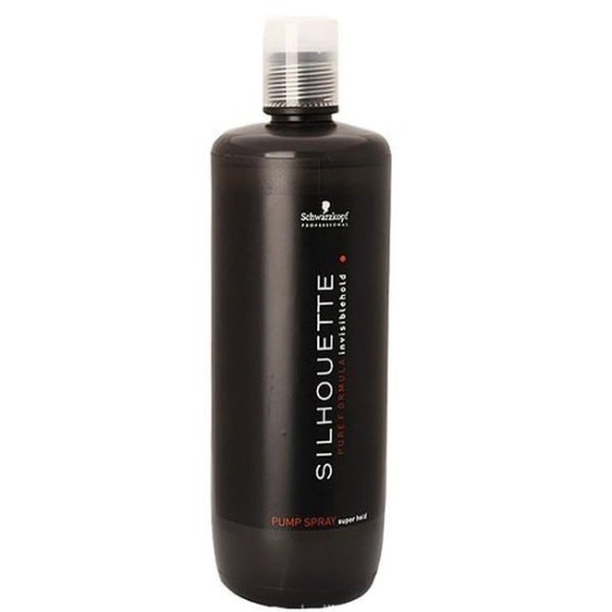 Υγρή λάκ μαλλιών Schwarzkopf Professional Silhouette Super Hold Pump Spray (1000ml)
