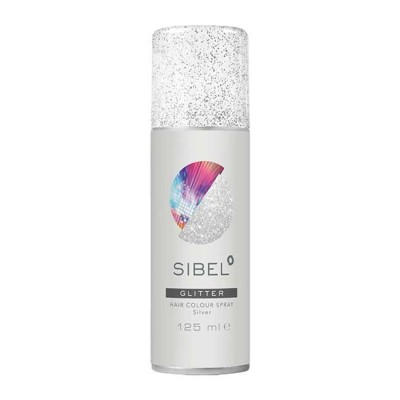 Σπρέι Μαλλιών με Gliter Silver Sibel 125ml
