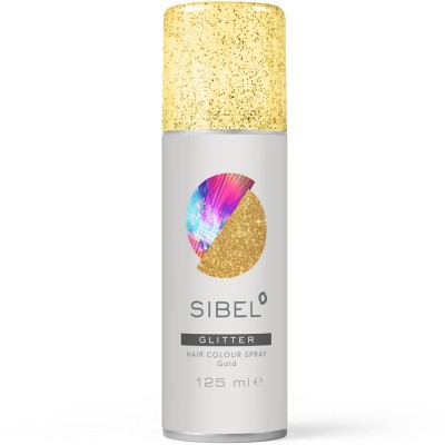 Σπρέι Μαλλιών με Gliter Χρυσό Sibel