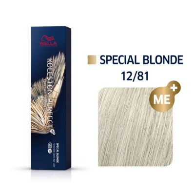 Βαφή Μαλλιών Wella Professionals Koleston Perfect Me+ Special Blond 12/81 60ml