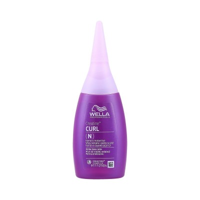 Λοσιόν Περμανάντ Wella Curl (N) για Κανονικά και Ανθεκτικά Μαλλιά 75ml