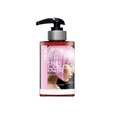 Χρωμομάσκα Μαλλιών Yanni Extensions Evialia Ροζ 300ml