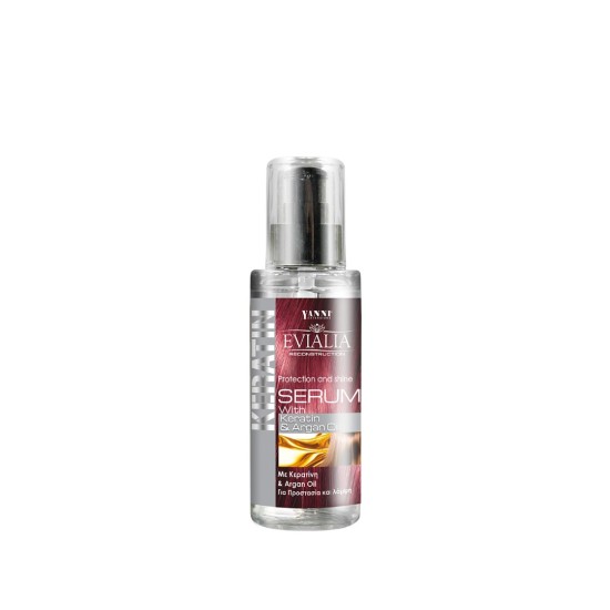 Ορός Μαλλιών με Λάδι Argan & Κερατίνη Evialia 120ml