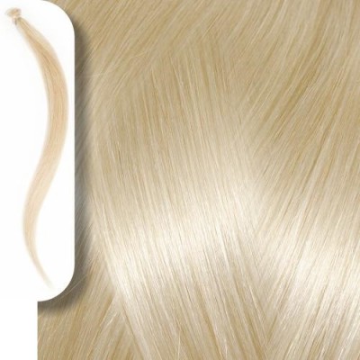 Extensions Κερατίνης Σετ 10 Τούφες Φυσική Τρίχα Νο10.00 Ξανθό Πλατινέ 50cm