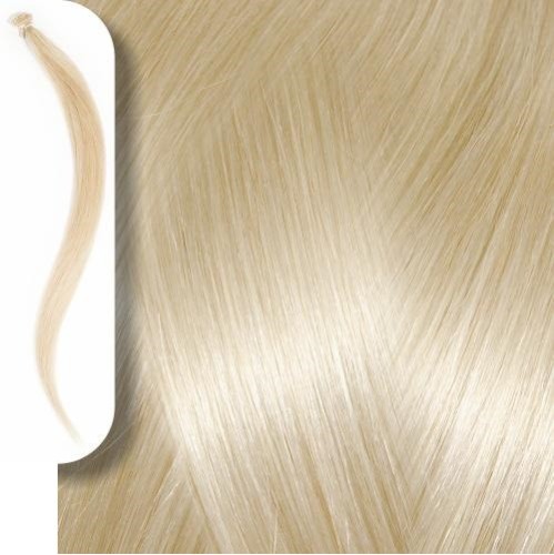 Extensions Κερατίνης Σετ 10 Τούφες Φυσική Τρίχα Νο10.00 Ξανθό Πλατινέ 50cm