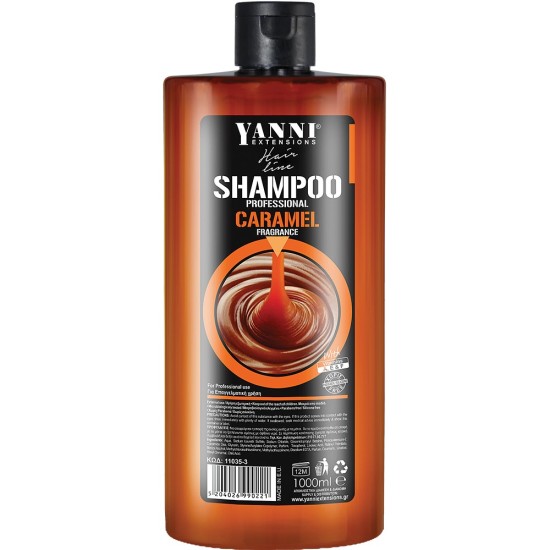 Σαμπουάν Μαλλιών Caramel Yanni Extensions 1000ml