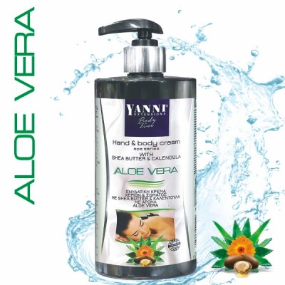 Κρέμα Χεριών & Σώματος YANNI Aloe Vera 500ml