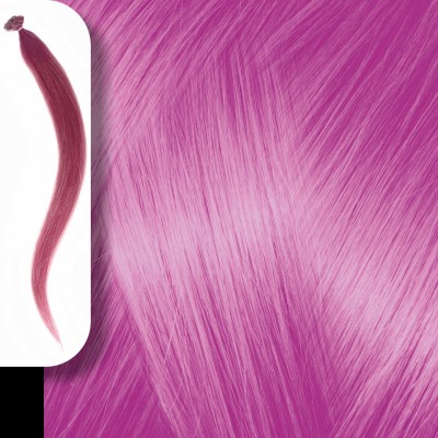 Extensions Κερατίνης Σετ 20 Τούφες Φυσική Τρίχα Λιλά 50cm