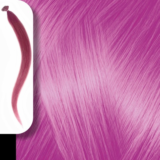 Extensions Κερατίνης Σετ 20 Τούφες Φυσική Τρίχα Λιλά 50cm