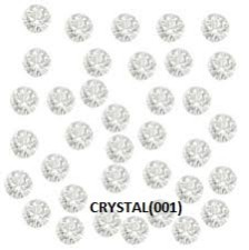 Strass νυχιών Swarovski ss3 100τμχ