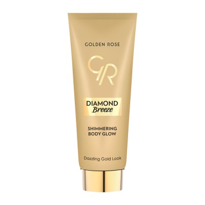 Ιριδίζον Κρέμα Σώματος Golden Rose Diamond Breeze Shimmering Body Glow Dazzle Gold 75ml