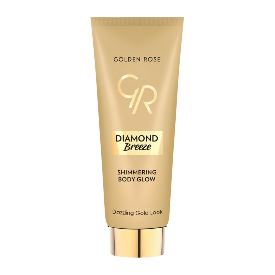 Ιριδίζον Κρέμα Σώματος Golden Rose Diamond Breeze Shimmering Body Glow Dazzle Gold 75ml