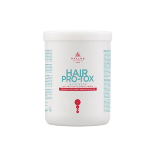 Kallos Pro Tox Mask Μάσκα Μαλλιών 1000ml Με κερατίνη, κολλαγόνο και υαλουρονικό