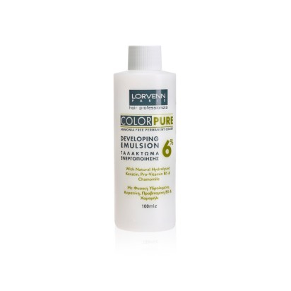 Lorvenn Color Developing Emulsion Color Pure Oxycreme 6% 100ml