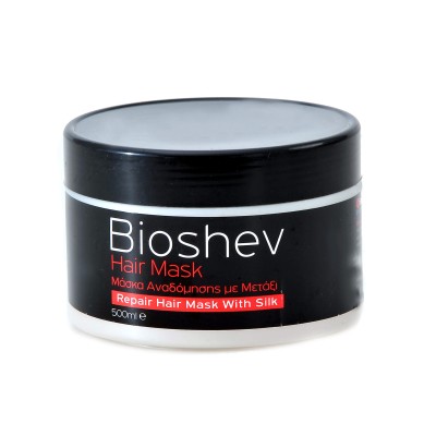 Μάσκα Μαλλιών με μετάξι και σιλικόνη Bioshev 500ml