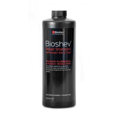 Σαμπουάν Μαλλιών Bioshev Repair With Keratin Silk & Aloe 500ml