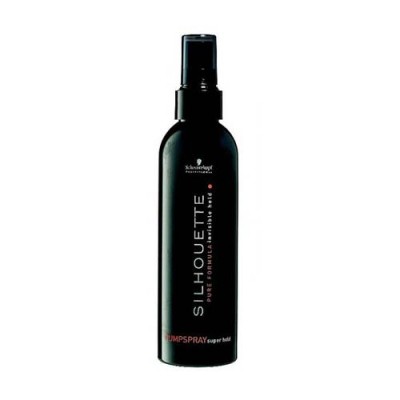 Υγρή λάκ μαλλιών Schwarzkopf Professional Silhouette Super Hold Pump Spray (200ml)