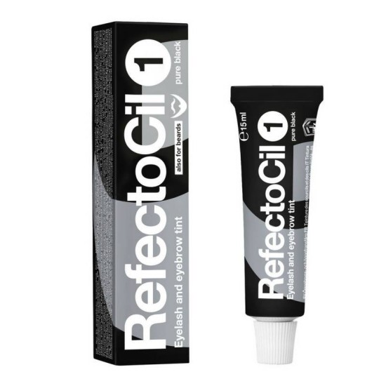 Βαφή Βλεφαρίδων Refectocil Μαύρο Νο1 15ml