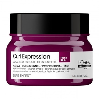 Μάσκα Μαλλιών για Σγουρά Μαλλιά LOreal Professionnel Serie Expert Curl Expression Intensive Moisturizer Rich Mask 500ml