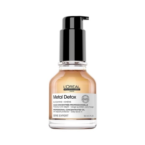 L’Oréal Professionnel Serie Expert Metal Detox Συμπυκνωμένο Λάδι Αποτοξίνωσης για Βαμμένα Μαλλιά 50ml