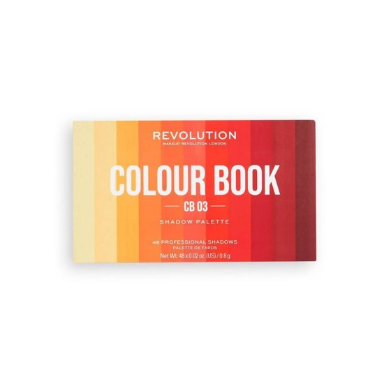 Παλέτα Σκιών Revolution Beauty Colour Book Shadow Palette CB03 38.4gr