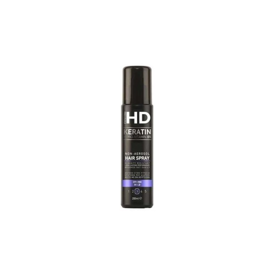 Λακ Μαλλιών σε Σπρέι Non-Aerosol Farcom HD Keratin + Pro-Vitamin B5 Strong Hold 200ml