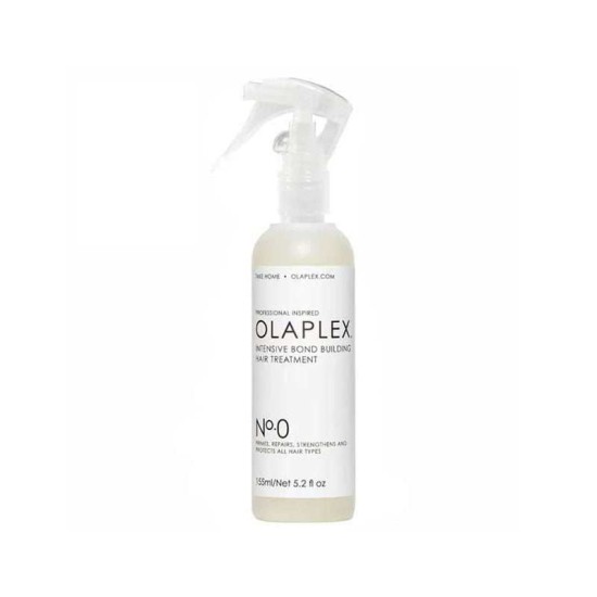 Σπρέι εντατικής ενδυνάμωσης μαλλιών Olaplex No.0 Intensive Bond Building Hair Treatment 155ml