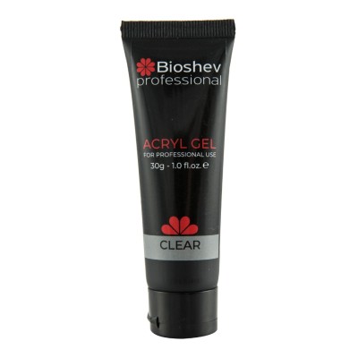 Βάση Νυχιών σε Μορφή Acryl Gel Bioshev Clear 30ml