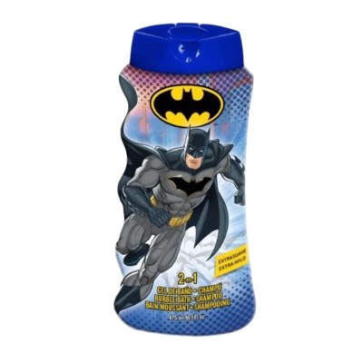 Παιδικό Αφρόλουτρο & Σαμπουάν  2 σε 1 Lorenay Batman 475ml