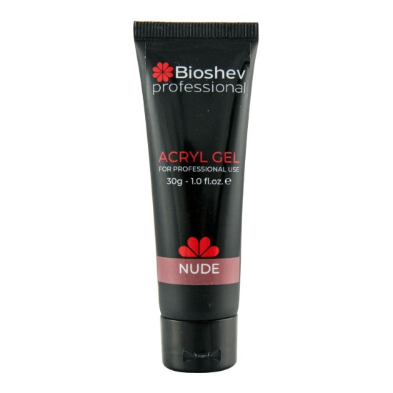 Βάση Νυχιών σε Μορφή Acryl Gel Bioshev Nude 30ml
