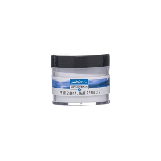 Nailshop Co ακρυλική σκόνη White 45gr A4060