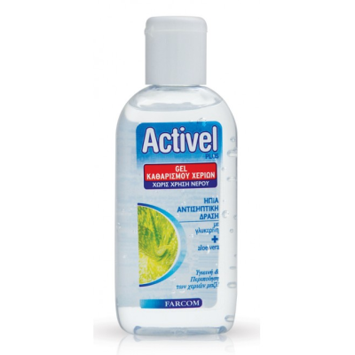 Αλκοολούχο Αντισηπτικό Gel Χεριών ACTIVEL 80ml