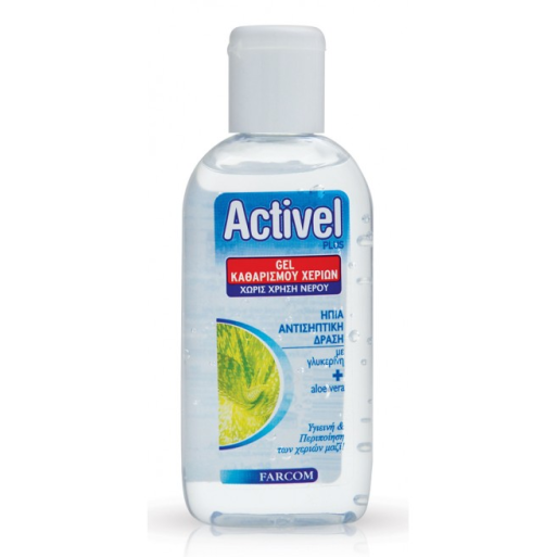 Αλκοολούχο Αντισηπτικό Gel Χεριών ACTIVEL 80ml