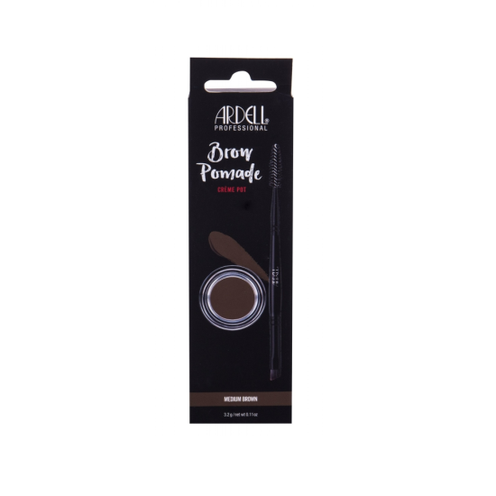 Πομάδα Φρυδιών με Πιννέλο Brow Pomade Ardell Medium Brown 3.2gr