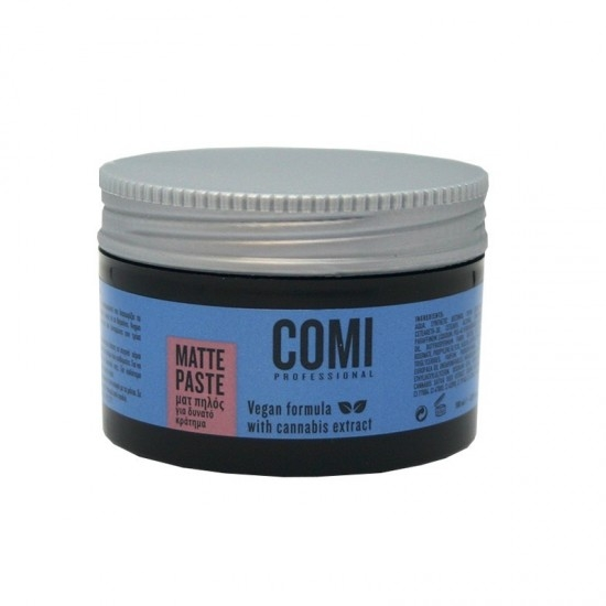 Ματ Πηλός Μαλλιών για Δυνατό Κράτημα Comi Matte Paste 100ml 