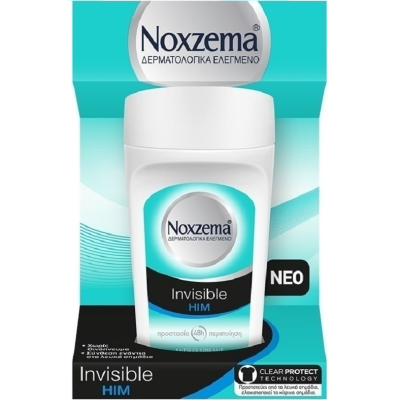 Αποσμητικό Noxzema Invisible Him Roll On 50ml