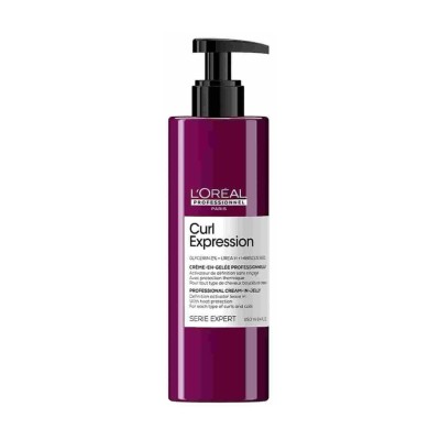  Curl Expression L'Oréal Professionnel Creme En Gelee Κρεμώδες Τζελ Ενεργοποίησης Σχήματος για Σγουρά Μαλλιά 250ml
