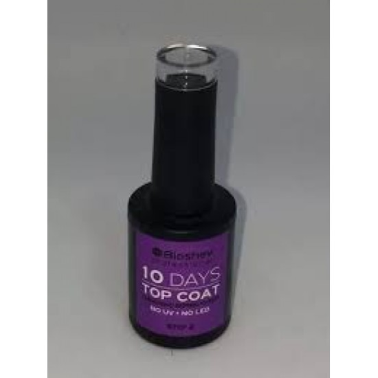 Bioshev 10 Days Ημιμόνιμο Βερνικι Χωρίς Φουρνάκι Step 2 Top Coat 11ml