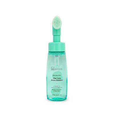Αφρός Καθαρισμού Προσώπου IDC Cleansing Foam Aloe Vera With Exfobrush 240ml